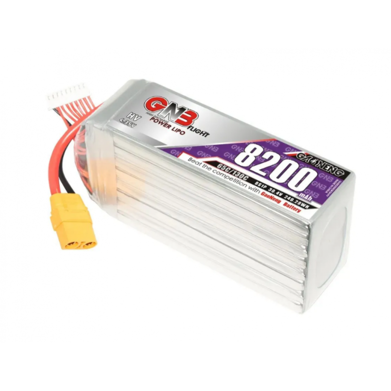Аккумулятор Li-Po Gaoneng GNB 8200mAh 8S HV 30.4V 65C XT-90