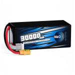 Аккумулятор Li-po Semi-Solid B&C 30000mAh 29.6V (8s) 10C, XT90S B&C-30000-8S-10-S-XT90S