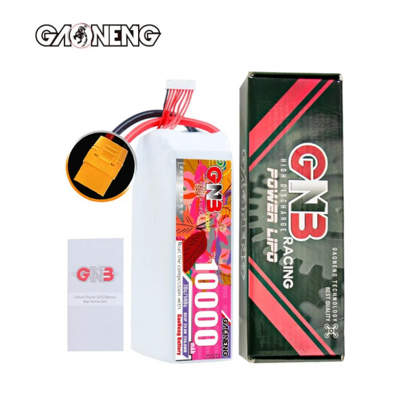 Аккумулятор Li-Po Gaoneng GNB 10000mAh 8S 29.6V 70C XT90S