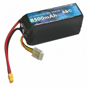 Аккумулятор Lipo B&C 8500 MAH 22.8v (6s HV), 120С, XT60, Softcase B&C-8500-6SHV-120-S-XT60