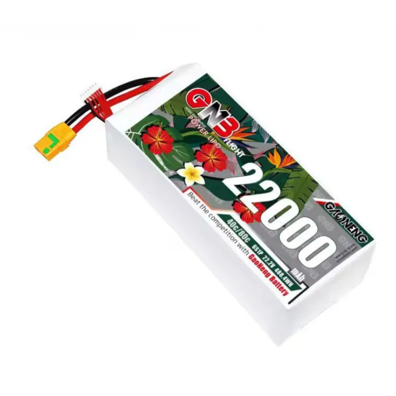 Аккумулятор Gaoneng GNB 22000mAh 6S 22.2V 40C – купить в Москве и с доставкой по России