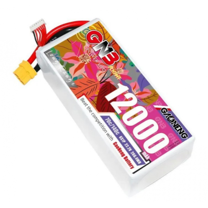 Аккумулятор Gaoneng GNB 12000mAh 6S 22.2V 70C XT60 – купить в Москве и с доставкой по России