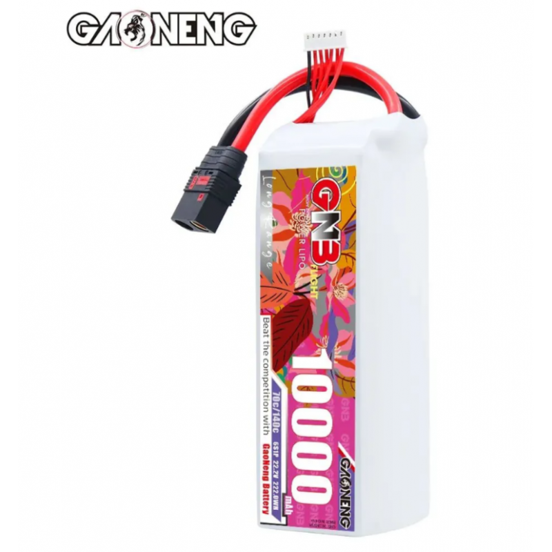 Аккумулятор Gaoneng GNB 10000mAh 6S 22.2V 70C XT60 GNB100006S70A – купить в Москве и с доставкой по России