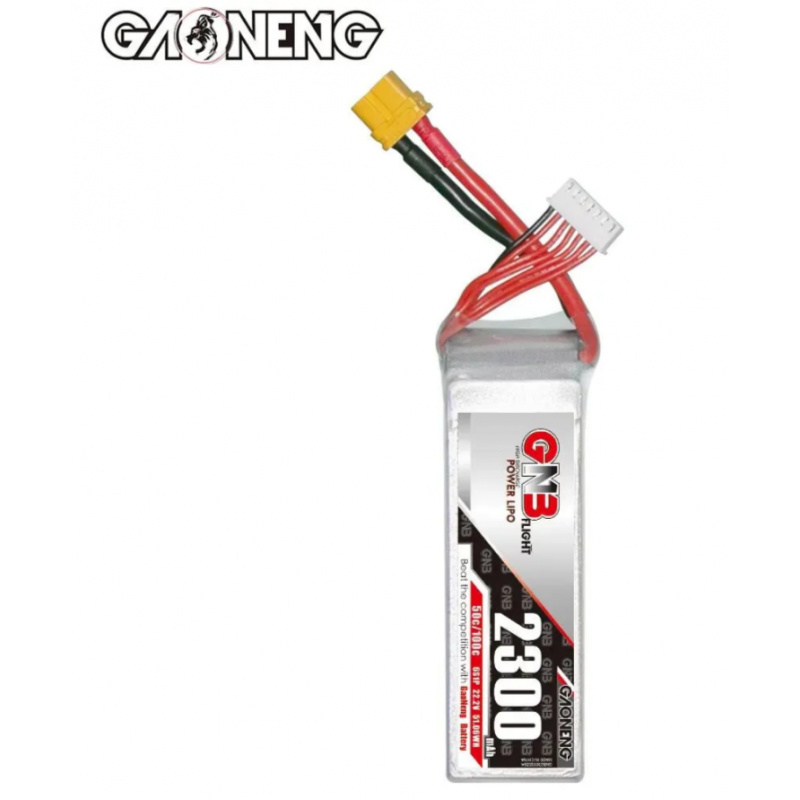 Аккумулятор Li-po Gaoneng GNB 2300mAh 6S 22.2V 50C XT60 (GNB23006S50A)
