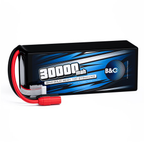 Аккумулятор Li-po B&C 30000 MAH 22.2V (6s) 25C, AS150, Soft case B&C-30000-6S-25-S-AS150