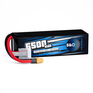 Аккумулятор Li-po B&C 6500 MAH 22.2V (6s) 90C, XT60, Soft case B&C-6500-6S-90-S-XT60