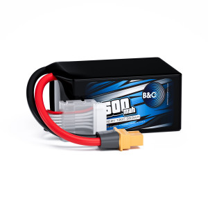 Аккумулятор Li-po B&C 1500 MAH 22.2v (6s) 120C, XT60, Soft case B&C-1500-6S-120-S-XT60