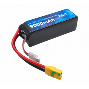 Аккумулятор Li-po B&C 9000 MAH 15.2v (4s HV), 120C, XT90S, Softcase B&C-9000-4SHV-120-S-XT90S