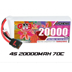 Аккумулятор Li-po Gaoneng GNB 20000mah 4S1P 14.8V 70C 46x90x213mm GNB200004S70A