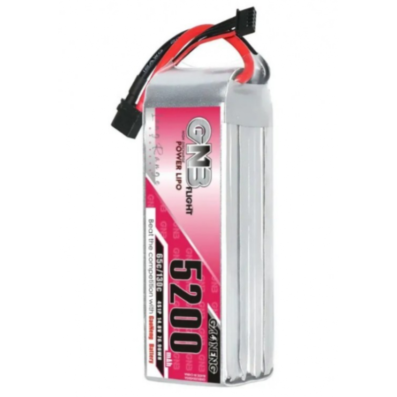 Аккумулятор LiPo Gaoneng GNB 5200 mAh 14.8V (4S) 65C XT60 Softcase GNB52004S65A