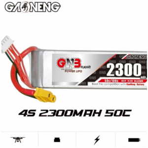 Аккумулятор Li-po Gaoneng GNB 2300mah 4S1P 14.8V 50C 33x34x108mm GNB23004S50A