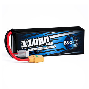 Аккумулятор Li-po B&C 11000 MAH 14.8V (4s) 90С, XT90S, Soft case B&C-11000-4S-90-S-XT90S