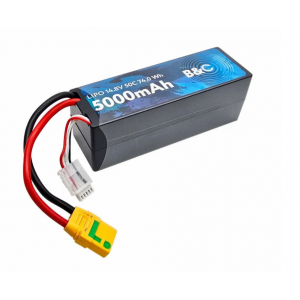 Аккумулятор Li-po B&C 5000 MAH 14.8v (4s) 50C, XT90S, Hard case B&C-5000-4S-50-H-XT90S