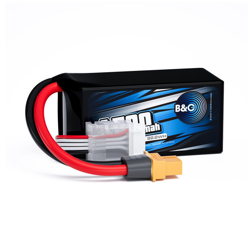 Аккумулятор LiPo B&C 1500 mAh 14.8V (4S) 120C XT60 Softcase B&C-1500-4S-120-S-XT60