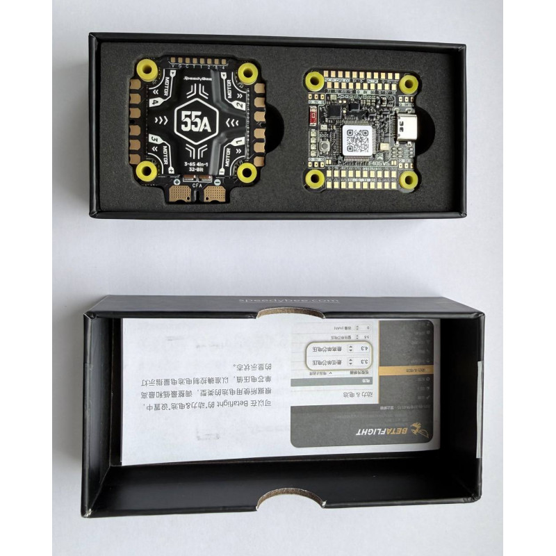 Полетный контроллер и регулятор оборотов SpeedyBee F405 V5 OX32 55A 30x30 FC&ESC Stack