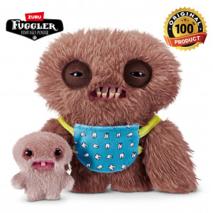 Мягкая игрушка Zuru FUGGLER Кальмар с малышом - 15732B