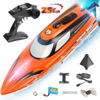 Радиоуправляемый катер SpeedBoat (36 см, 25 км/ч) - HJ815-ORANGE