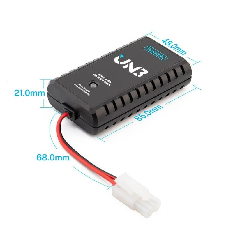 ToolkitRC UN3 — зарядное устройство для NiMH и NiCd аккумуляторов 4–8S