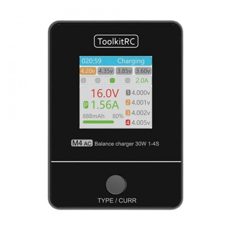 Зарядное устройство ToolkitRC M4AC Compact Charger (TK10900)