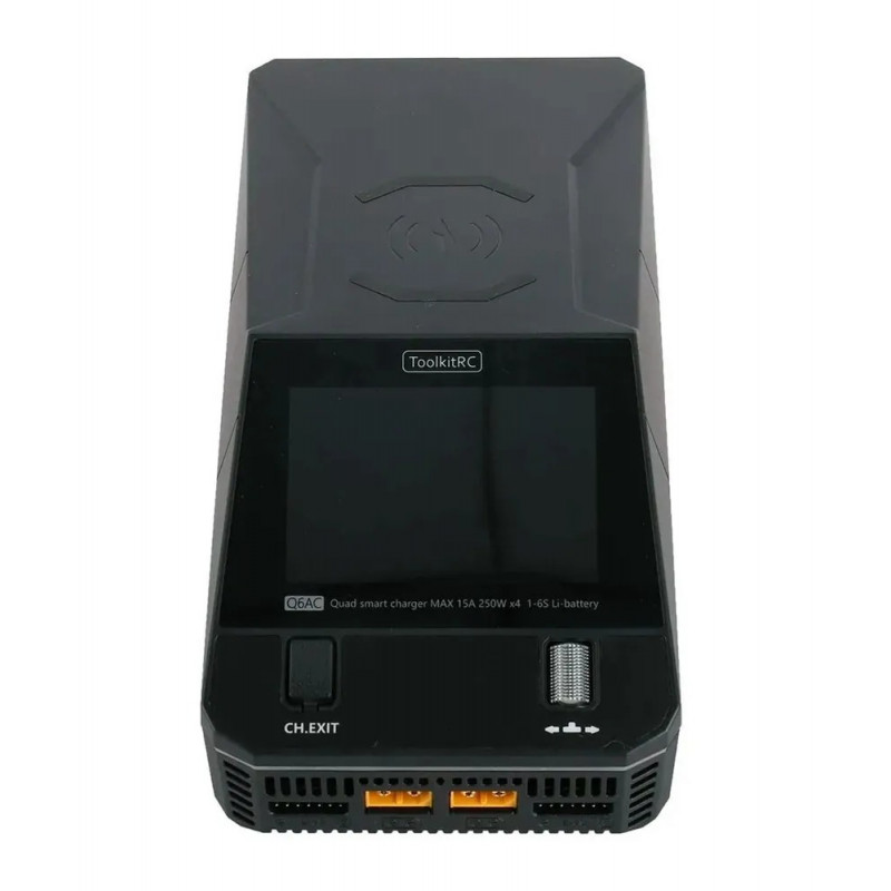 Зарядное устройство ToolkitRC Q6AC 4-канальное (AC/DC 400W/1000W)