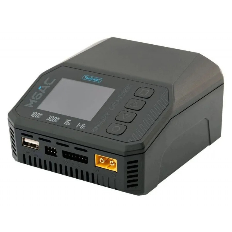 ToolkitRC M6AC — мощное зарядное устройство 300 Вт (TK13800)