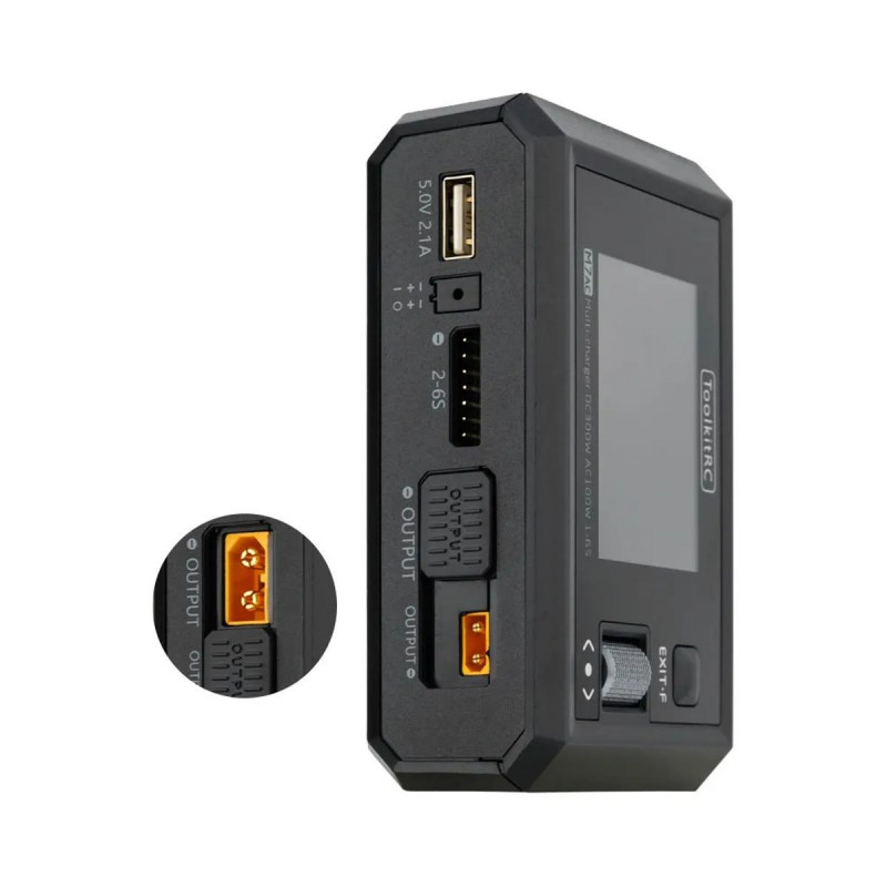 Зарядное устройство ToolkitRC M7AC 300W (AC/DC) для FPV и RC моделей