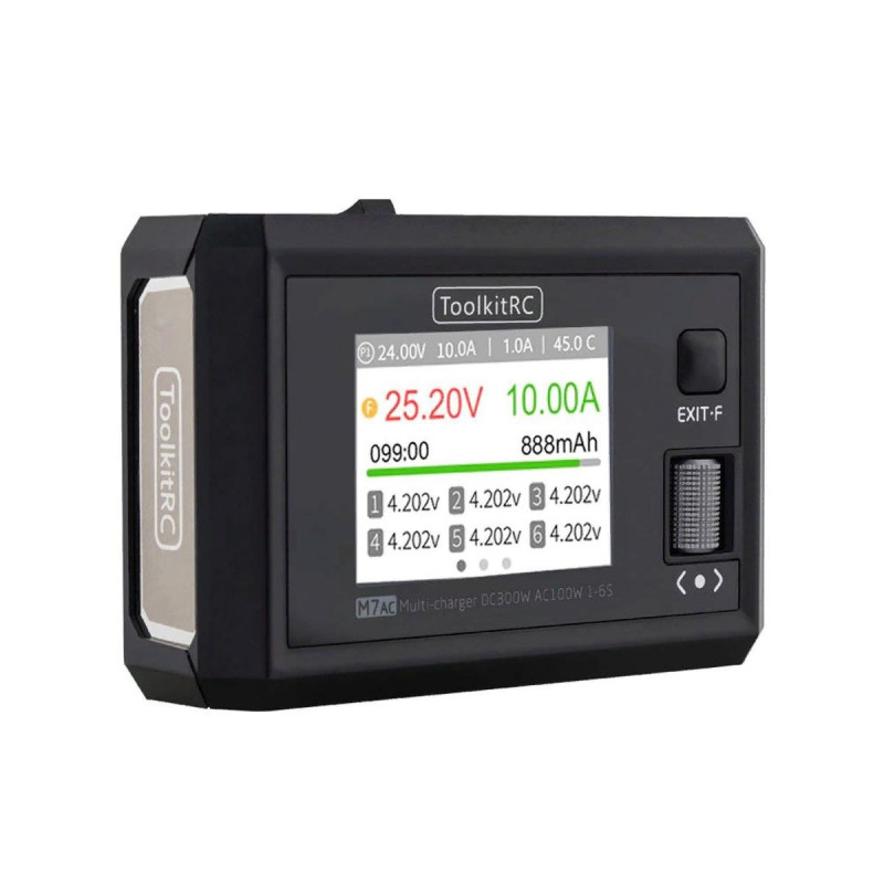 Зарядное устройство ToolkitRC M7AC 300W (AC/DC) для FPV и RC моделей