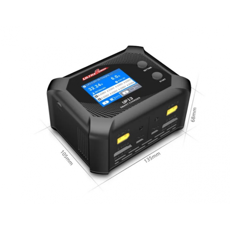 Зарядное устройство UltraPower UP13 (двухканальное, 200 Вт)