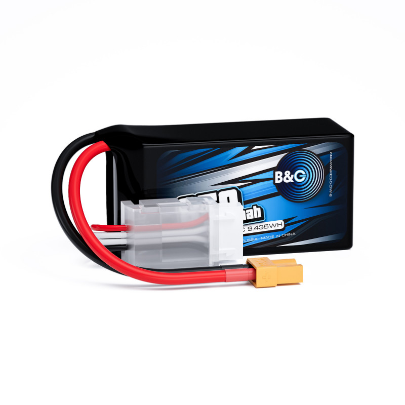 Аккумулятор Li-Po B&C 850 mAh 11.1V 3S 75C XT30