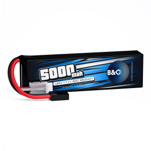 Аккумулятор Li-po B&C 5000 MAH 11.1V (3s) 90C, TRX, Soft case B&C-5000-3S-90-S-TRX
