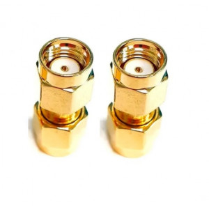 Высокочастотный переходник RP-SMA (Male) на RP-SMA (Male)