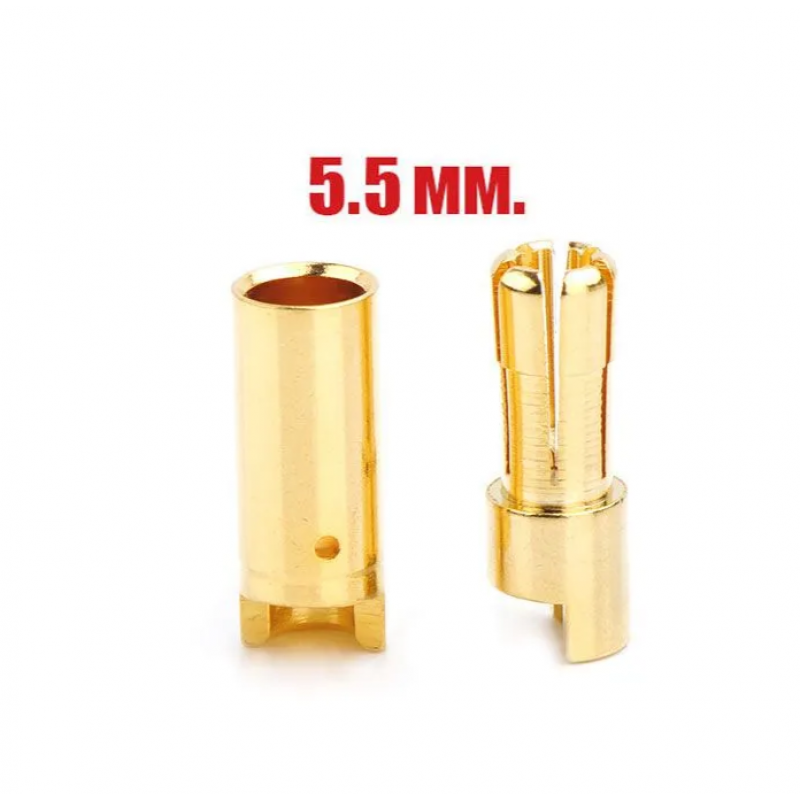 Контакт силовой Amass типа банан 5.0мм