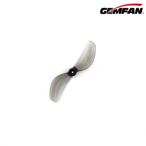 Пропеллер Gemfan 45мм на вал 1mm 2-х лопастной (Clear Gray) 2 пары