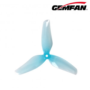 Пропеллер Gemfan Hurricane PC 2009 3-х лопастной под вал 1.5mm (Blue) 4 пары