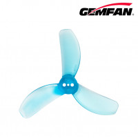 Пропеллер Gemfan Drone Soccer PC 2826 (2.8x2.6x3) 3-х лопастной (Blue) 4 пары