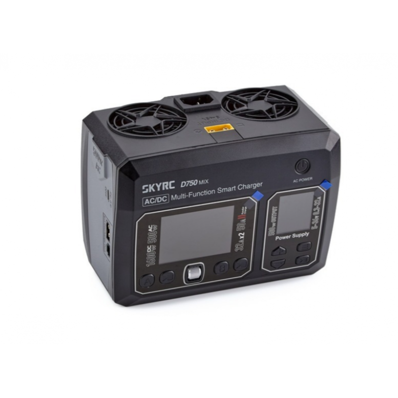Зарядное устройство SkyRC D750 MIX 1600W 1–8S AC/DC