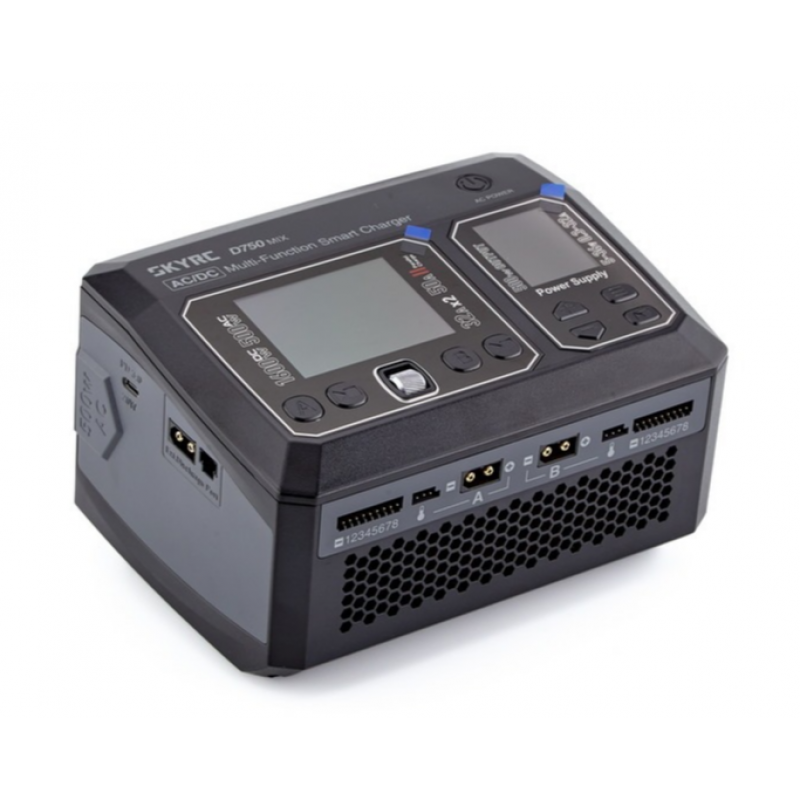Зарядное устройство SkyRC D750 MIX 1600W 1–8S AC/DC