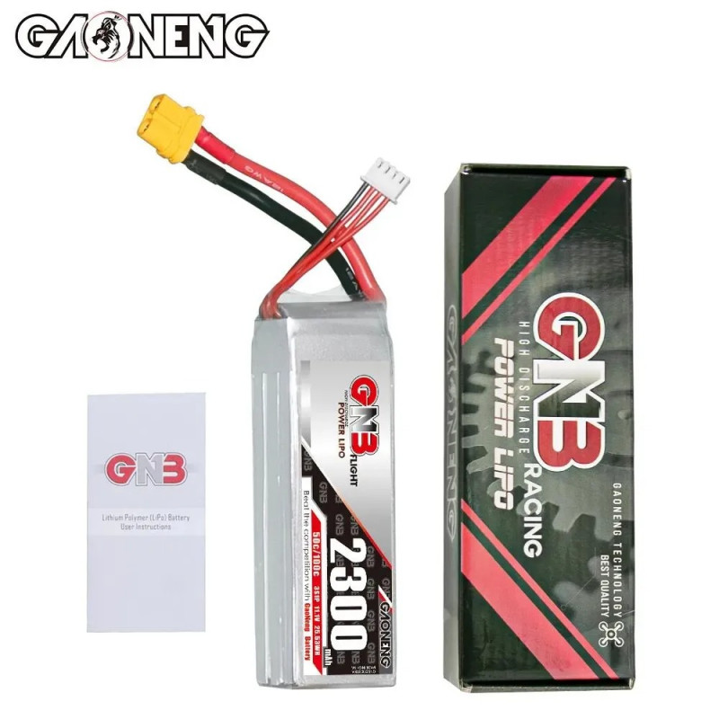 Аккумулятор Li-po Gaoneng GNB 2300mah 3S1P 11.1V 50C 25x34x107mm GNB23003S50A-XT60