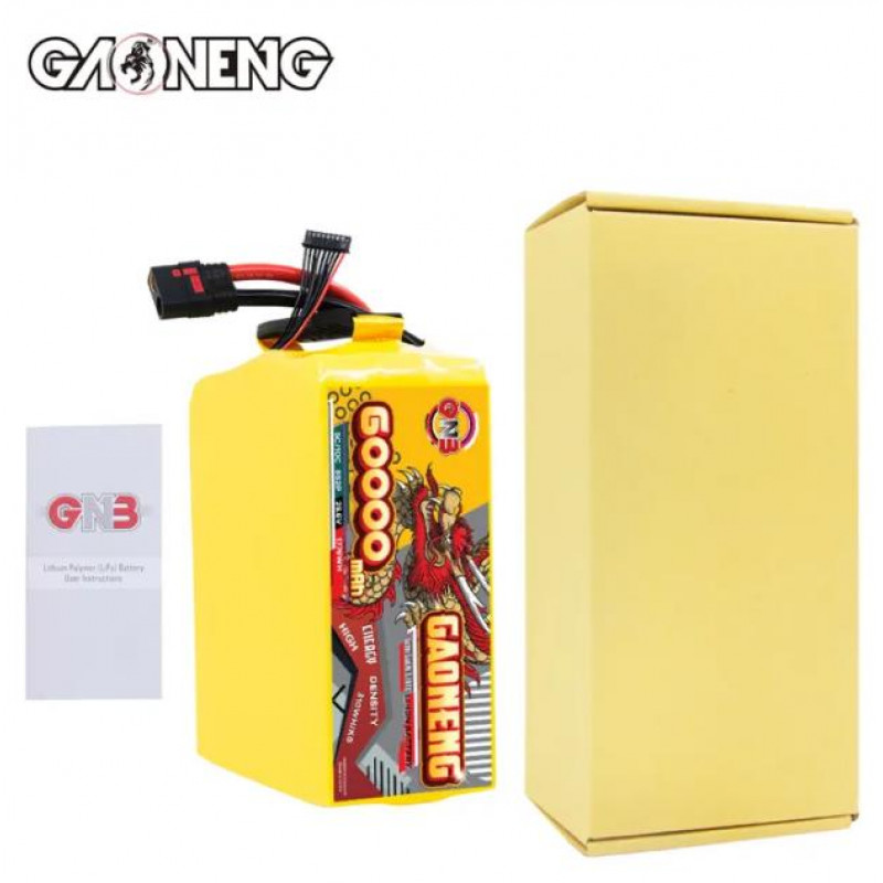 Аккумулятор GAONENG GNB 60000mAh 8S 29.6V 5C XT90S Semi Solid State