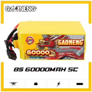 Аккумулятор GAONENG GNB 60000mAh 8S 29.6V 5C XT90S Semi Solid State Li-ion 1776Wh