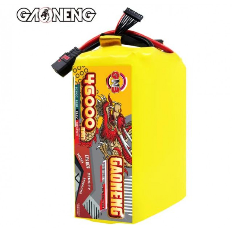 Аккумулятор GAONENG GNB 46000mAh 8S 29.6V 5C XT90S Semi Solid State