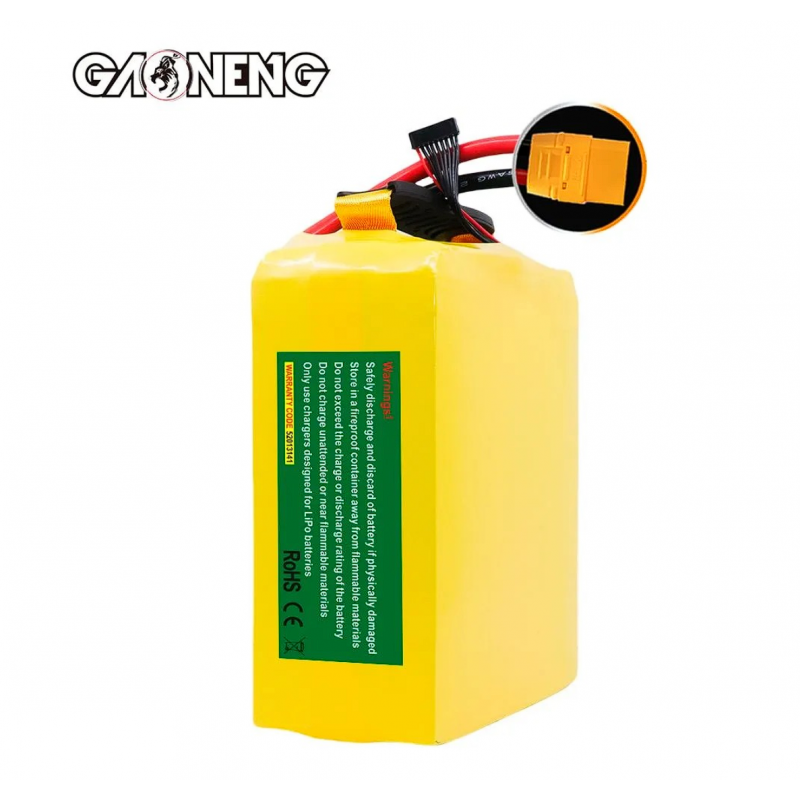 Аккумулятор GAONENG GNB 46000mAh 8S 29.6V 5C XT90S Semi Solid State