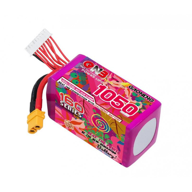 Аккумулятор Li-Po Gaoneng GNB 1050mAh 8S 29.6V 160C XT60
