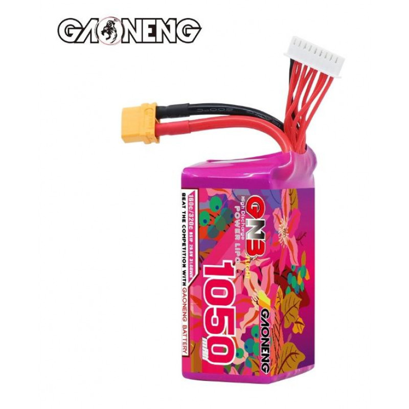 Аккумулятор Li-Po Gaoneng GNB 1050mAh 8S 29.6V 160C XT60