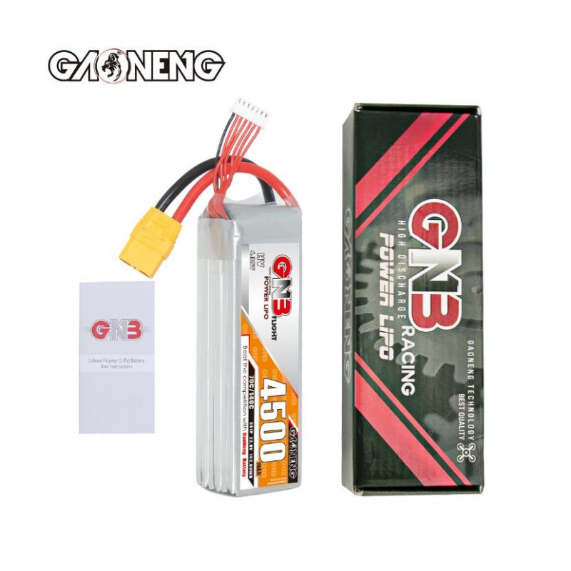 Аккумулятор Li-Po Gaoneng GNB 4500mAh 6S HV 22.8V 70C XT60
