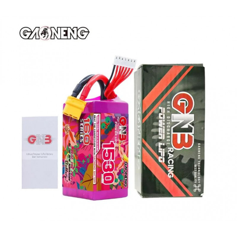 Аккумулятор Li-Po Gaoneng GNB 1530mAh 6S 22.2V 160C XT60