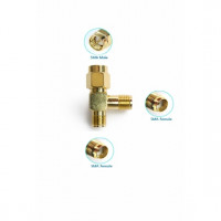 Высокочастотный переходник SMA male на 2x SMA Female