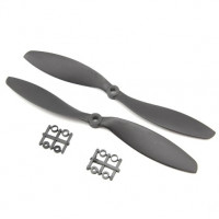 Пропеллеры Gemfan Glass Fiber Nylon 1447 (1 пара) серые