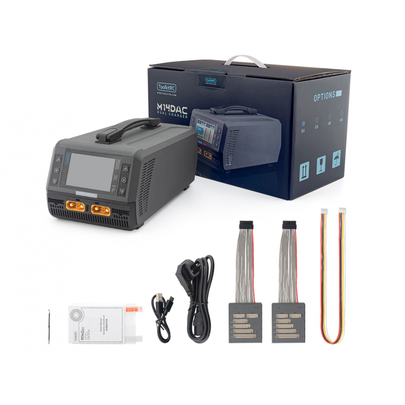 Зарядное устройство ToolkitRC M14DAC LiPo LiHV 6-14S 2600W