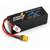 Аккумулятор Speed Storm Li-Po 14.8V 100C 8000 mAh разъем XT60 - SS-4S8000-100-XT60